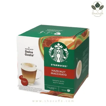 کپسول قهوه دولچه گوستو استارباکس فندق ماکیاتو Hazelnut Macchiato